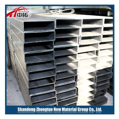  Tubo de acero rectangular cuadrado galvanizado de acero 2 x 2 pulgadas, 20X50 3X4 2,5 X 2,5 pulgadas, 1 X 1 pulgadas, 80X80X2,5 mm