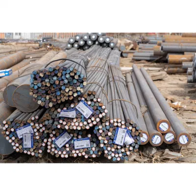 S355j2 H9 20mm barras de acero de hierro negro sólido de acero al carbono Barra redonda