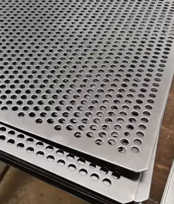 Aluminio agujero redondo Perforated Metal Chapa Decorativa Galvanized Slotted Mesh Expanda Plate