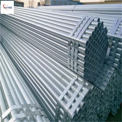  La norma ASTM pulgadas JIS Gi acero galvanizado en caliente tubo/tubo redondo/tubo rectangular