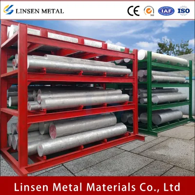 Linsen 10mm 20mm 6063 Barra redonda de aluminio