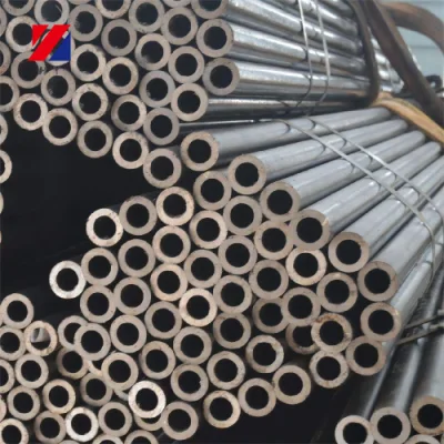 Proyecto de construcción tubería soldada de acero 15mm-300mm Redondo ERW 6 pulgadas Tubo de acero al carbono