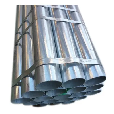 Tubo de acero al carbono galvanizado redondo de 1,4 pulgadas para tubería doméstica Sistom