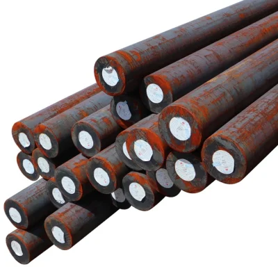SAE1045, en8, en 19FC45 Barra redonda de acero al carbono Barras Laminadas barras redondas
