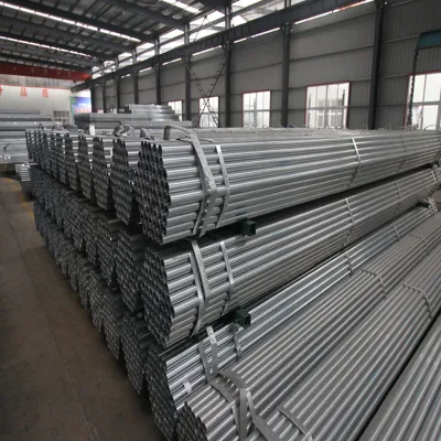 Venta en caliente Alta calidad de acero galvanizado tubo/tubo 1 X 36 Tubos de acero chapado en zinc