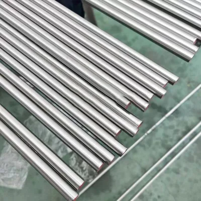 Material de suministro 201 202 304 304L 303 316 316L 321 309S 310S 409 410 420 430 430f 436 439 441 Barra redonda de acero inoxidable 444 2205 2507 904L