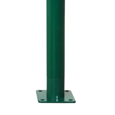  Poste redondo de metal galvanizado con recubrimiento negro para metal de acero de cercado T Bar Fence Post/T Post Galvanizado