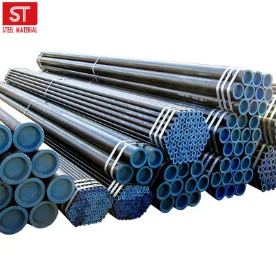 MS tubos galvanizados redondos BS1387 tubo de acero de carbono soldado ERW SA213 P91/T11 SA355 13crmo4 SA192 SA53 A160 Sch 10 Carbon Tubería y tubos de acero