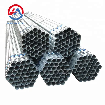 Acero galvanizado laminado en caliente tubo/tubo de alta calidad DX51D+Z 1,5mm pared Tubo redondo grueso de Gi bañado en caliente