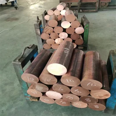  Alta calidad C11000 C10100 10mm-2500mm varilla redonda de la barra de cobre Half-Hard duro un 99,9% de cobre puro cobre rojo