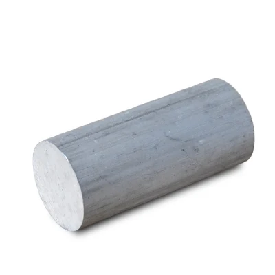 Barra redonda de aluminio superficie lisa de diámetro pequeño con material diferente En stock