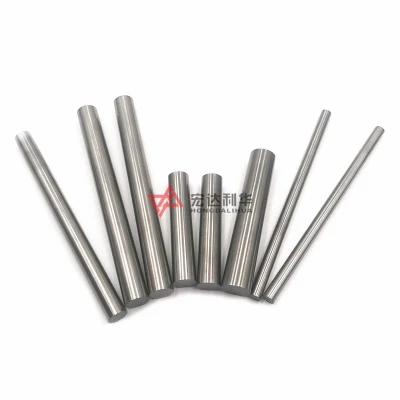 Yg6 H6 barras redondas/varillas de carburo de tungsteno para herramientas de trabajo de metal, fresas de metal, brocas, fresas de fresado
