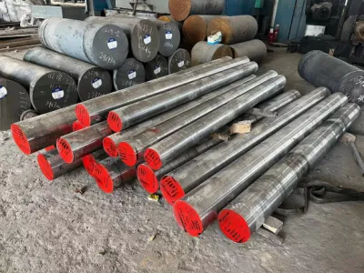 ASTM 1035 1045 1050 S45C Q195 Q215 Q235 Q275 Q345 H13 varillas metálicas redondas Dia 10mm 12mm Corte de acero carbono Barra de varilla de acero