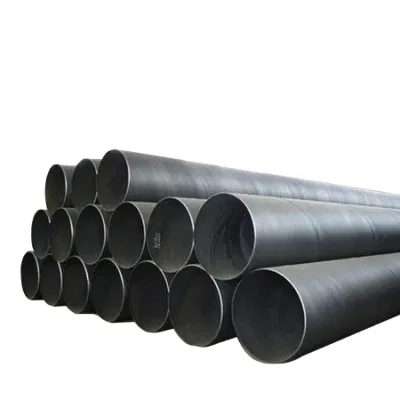 ASTM S235 S355 A36 laminado en caliente 9 pulgadas soldado redondo Tubo de acero Ss400 tubo de acero al carbono en stock con la feria Precio