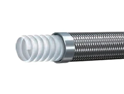 Manguera química continental de alta presión PTFE y acero EPDM 2 Malla de alambre de cuatro capas de caucho resistente a productos químicos de alambre de acero en espiral Manguera