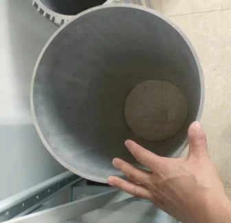  7082 Industria de gran diámetro aluminio tubo hueco redondo extruido sin costuras Barra de tubo