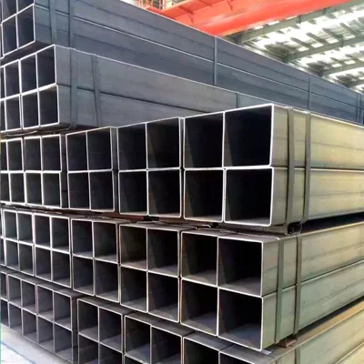 Proveedor chino de tubo de acero al carbono ASTM A252 Tubo cuadrado de acero de construcción
