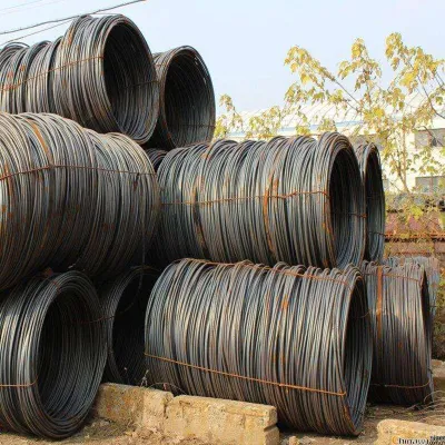  El Alambrón de acero laminado en caliente en rollos de alambre de acero de aleación