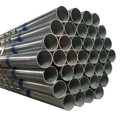  Tubo estructural de acero dulce/soldado A53 A106 tubo de acero pregalvanizado BS1139 48,3mm andamio andamio 235/2 pulgadas/BS1387/ERW/ASTM/redondo/rosca/tubo ranurado