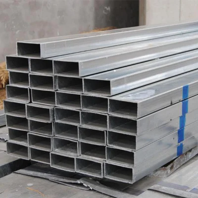 Tubo cuadrado de acero galvanizado de 8&prime;&prime; *8 *8&prime; 12&prime; en stock