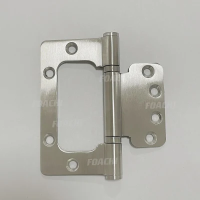 Bisagra de 4 pulgadas de acero inoxidable de alta calidad de la puerta de trampa de Hardware giro Sub-Mother Ronda fácil a ras de la esquina de las bisagras las bisagras de puerta Butt
