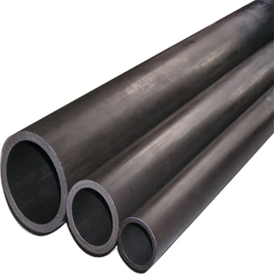 SAE 1022 tubos cromoly sin costuras de acero de doble botón de acero Placa de carbono Pintura caliente DIN 2394 firme 28 pulgadas de carbono