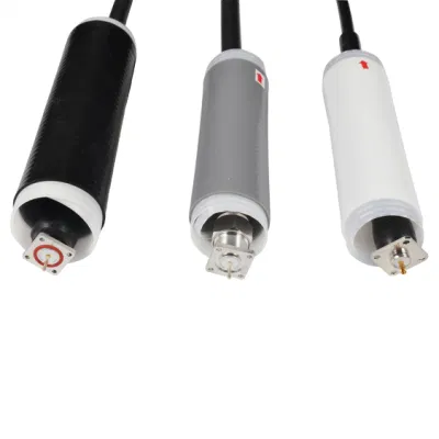 Tubo de contracción en frío de caucho de silicona de 7/16 DIN a 1/2 pulgadas Cable puente