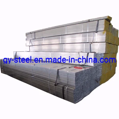  El tubo de 60X60 C45 de los tubos de acero galvanizado de tamaños de stock de 700mm cuadrados proveedor profesional de tubo hueco de acero suave Bar con precios bajos