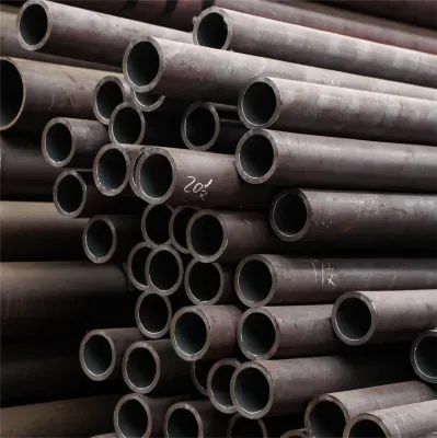 ASTM A519 SAE 1010 1020 1026 Carbon redondo laminado en caliente Tubería de acero sin costuras Caldera tubería de acero
