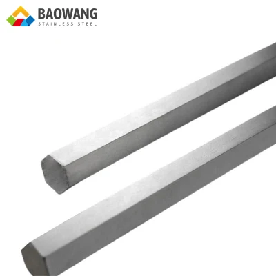 6mm barras de acero inoxidable ASTM A276 A484 SS 304 316L varilla hexagonal