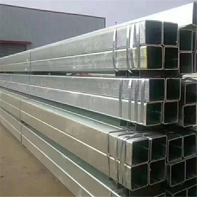 El primer material de calidad Cuadrado redondeado Personalizar ASTM A693 S17400 Dx51d tubo galvanizado soldado