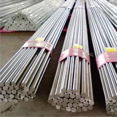 La norma ASTM 1035 1045 1050 S45C Q195 Q215 P235 P275 P345 H13 barras de metal alrededor de 10mm de diámetro 12mm de corte de acero Varilla de acero al carbono Bar