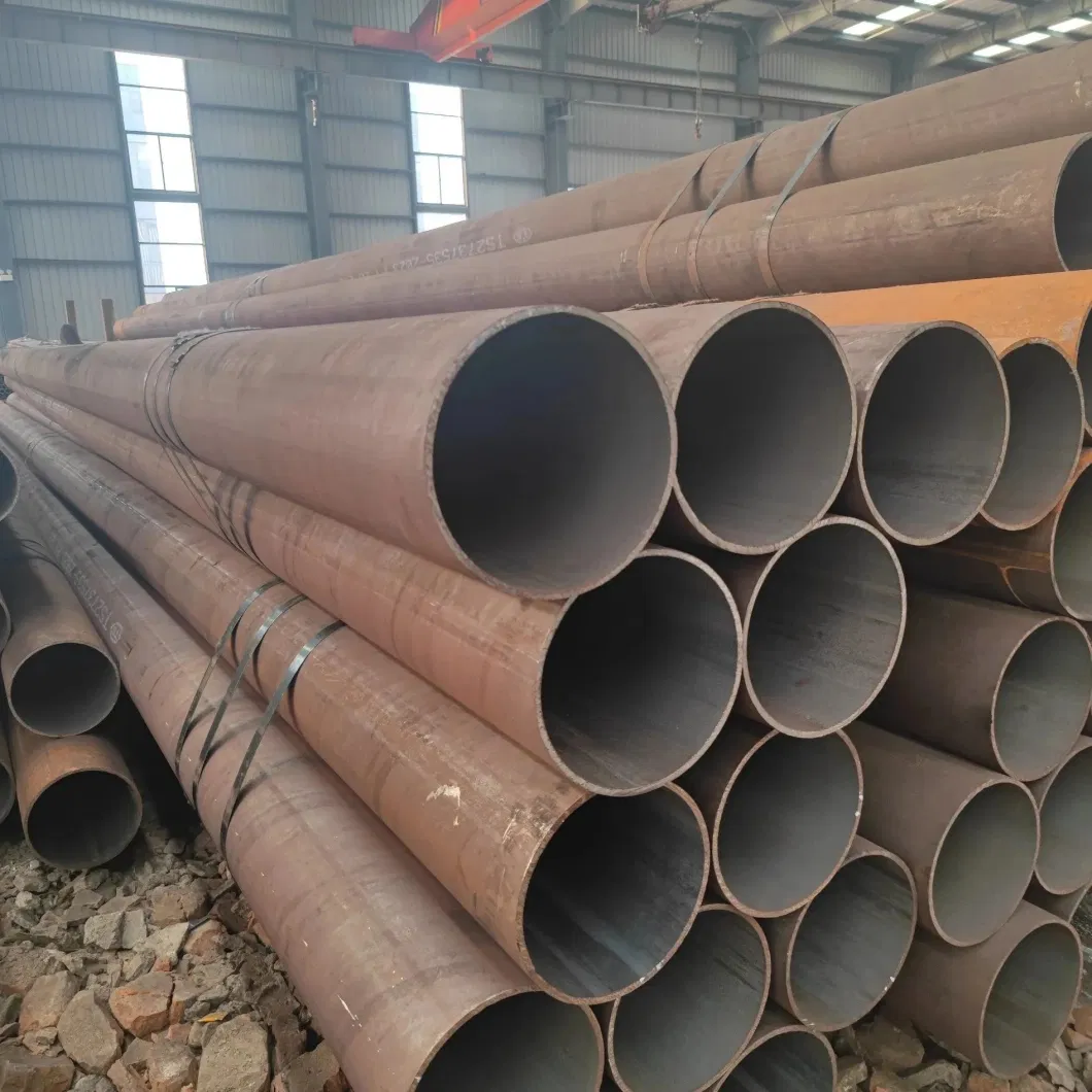 China Suppliers A53 Q235 Q345 ASTM Carbon ERW Mild Iron Round Welded Steel Pipes Price