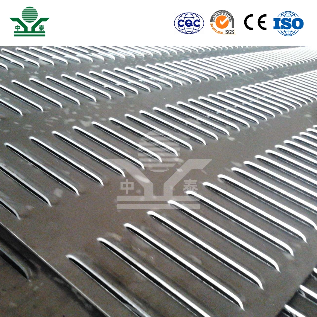 Zhongtai Stainless Steel Round Hole Perforated Metal Sheet China Manufacturers Ss Perforated Sheet 20m Length Stainless Steel Perforated Circular Plate