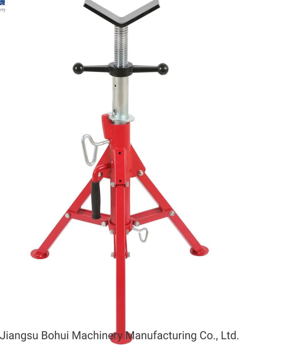 High Quality Telescopic V-Head Pipe Stand Pipe Jack Stand