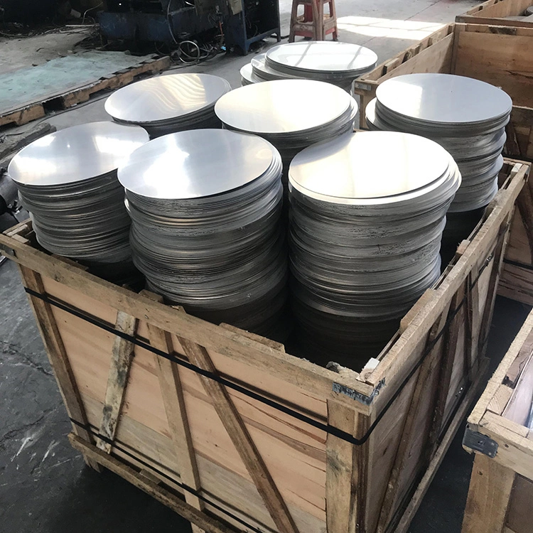 Krobo Suh409 Wholesale Stainless Steel Round Plate Circle