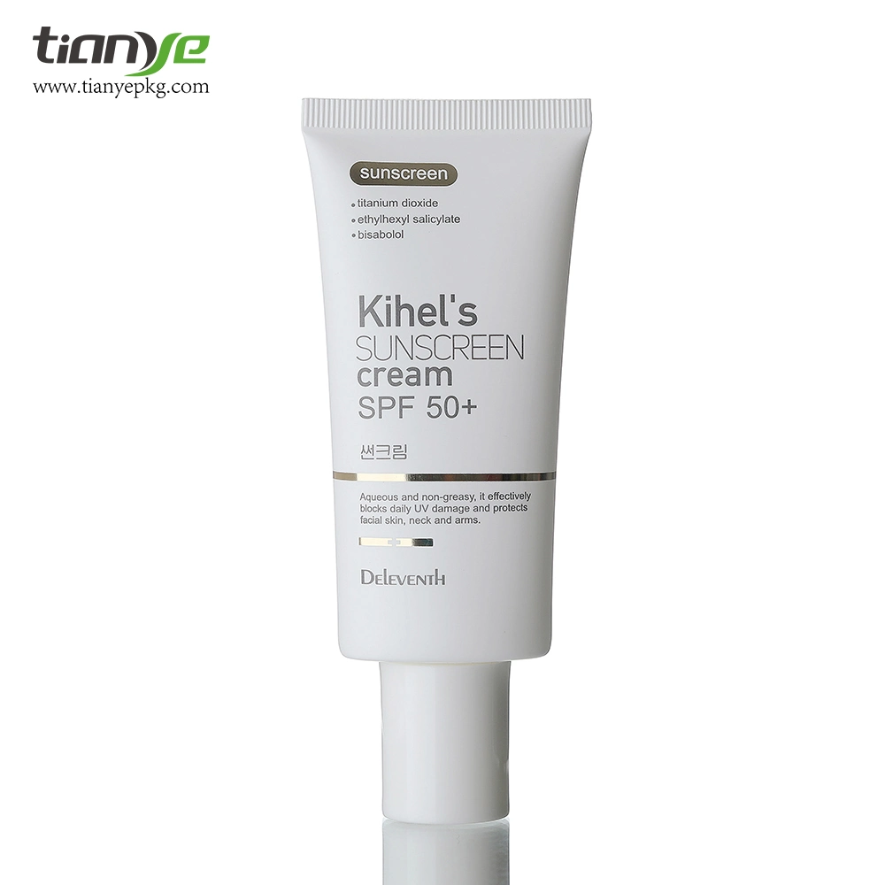 60ml Oval Isolated/Sun Cream PE Tube