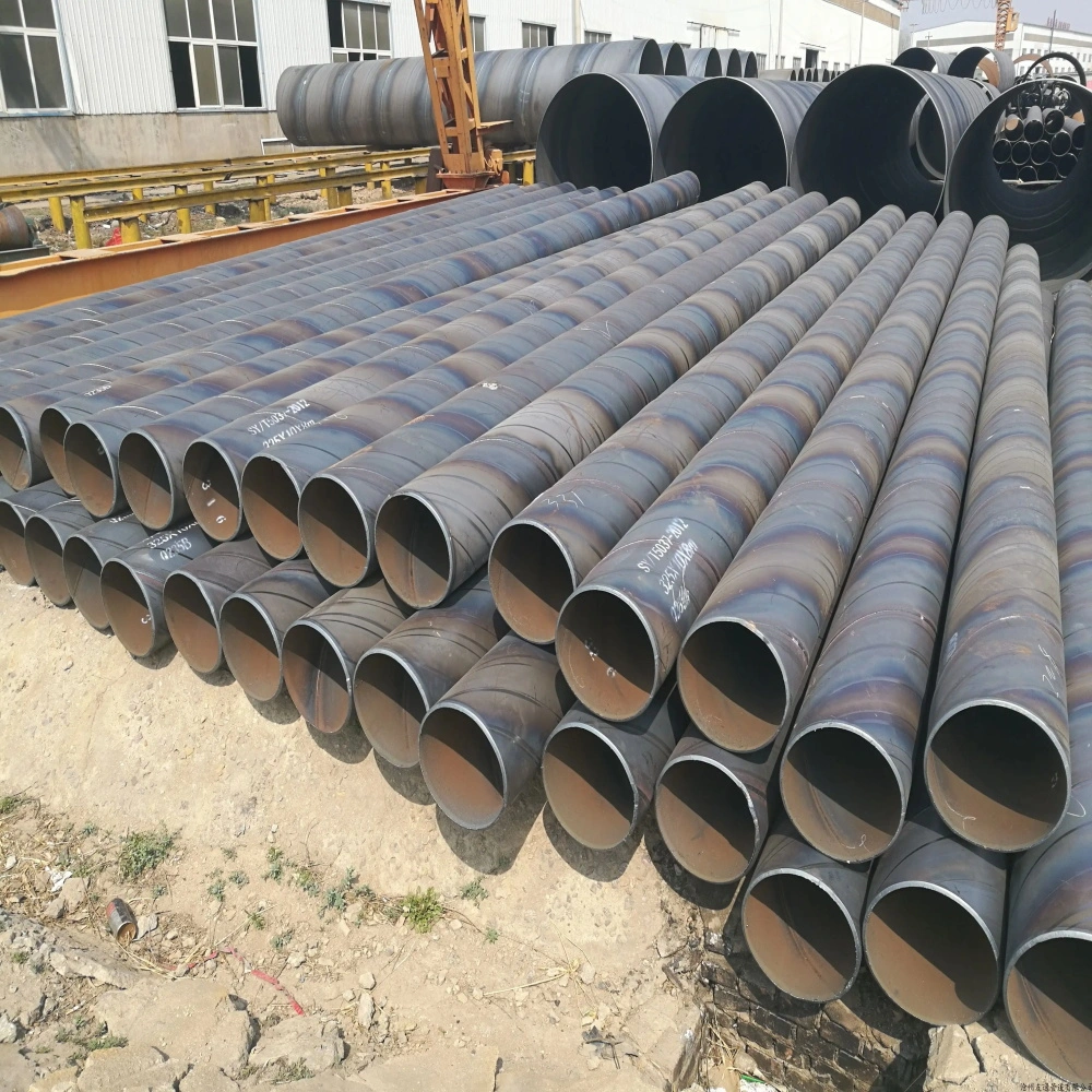 Large Diameter 800mm 1000mm Carbon Steel SSAW Spiral Welded Pipe