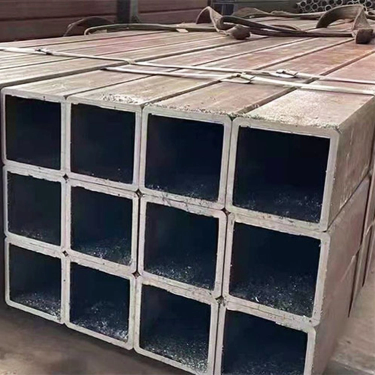 Wholesale ASTM GB Q255 Q345 Q195 A53 Factory Supplier China Steel Welded Pipe 50X100mm Square/ Rectangular/ Round Carbon Steel Tube Price 4 Inch