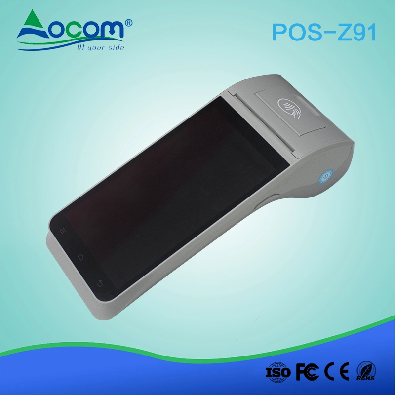 5.5 &quot;Android POS Handheld Terminal with 58mm Thermal Printer