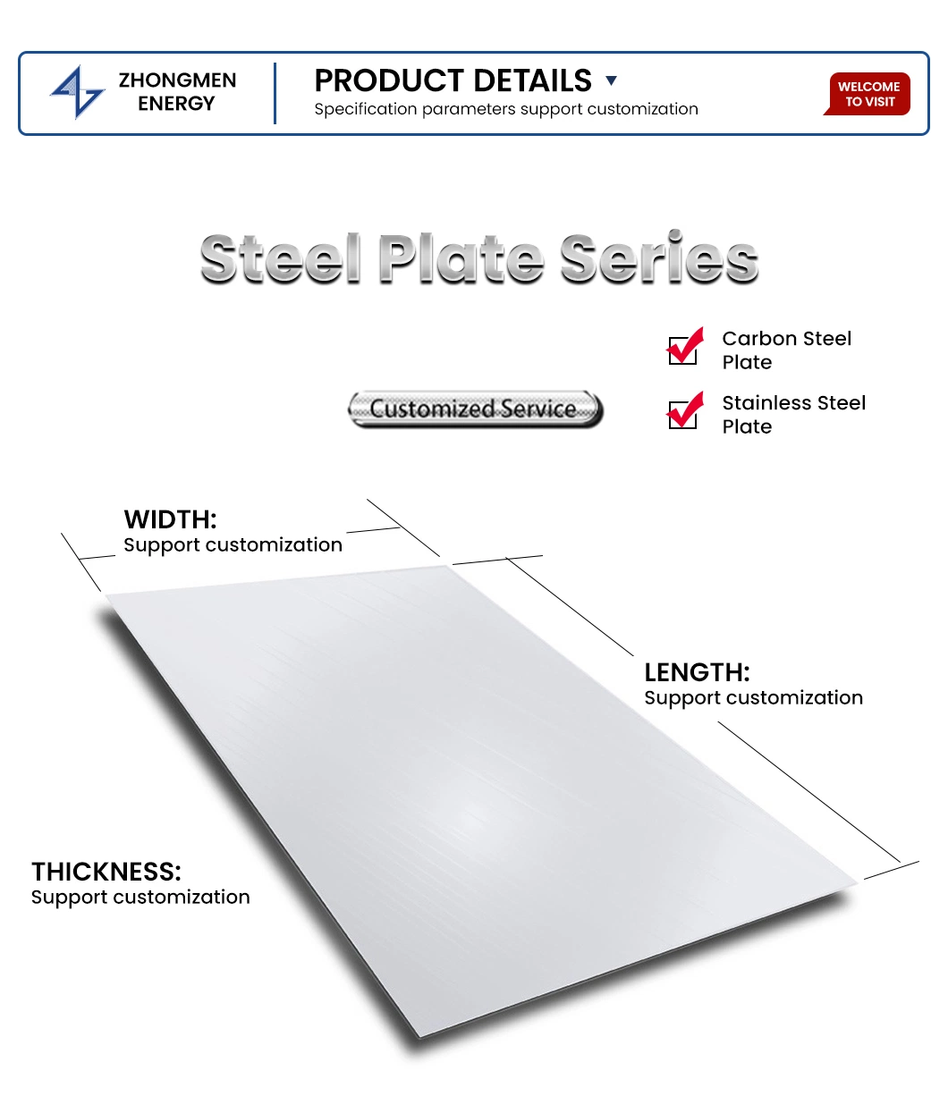 Galvanized Plate Carbon Steel China Sgh540 Galvanized Sheet Metal Plate