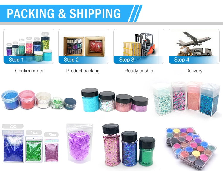 High Quality Brilliant Glitter Powder for Arts and Nails