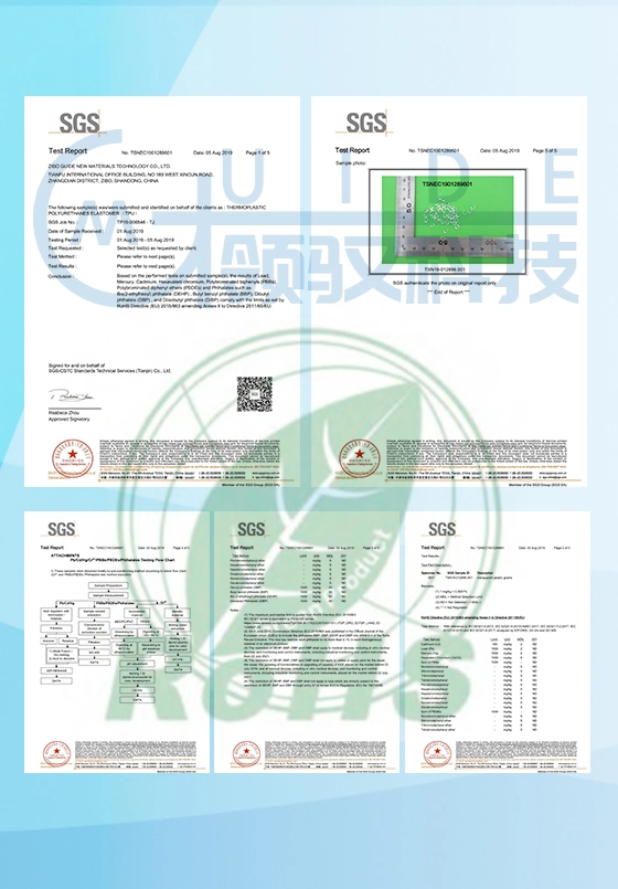 Granule Standard Polyester Based Thermoplastic Polyurethane Resin TPU for Injection Moulding