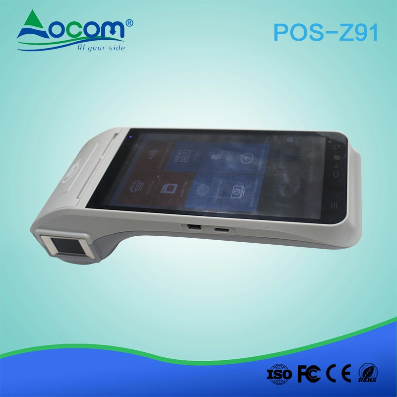 5.5 &quot;Android POS Handheld Terminal with 58mm Thermal Printer