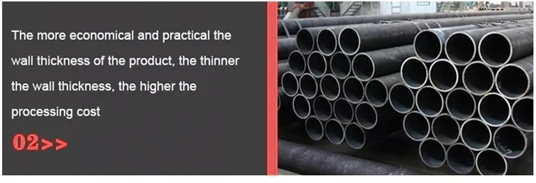 China Manufacture Hot Rolled Round Pipe in High Quality