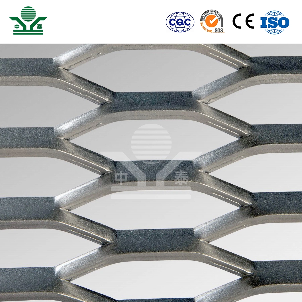 Zhongtai 10mm Thickness Stainless Steel Plate Material Plate Expanded Metal China Suppliers 5 X 10mm Opening Corten Expanded Mesh