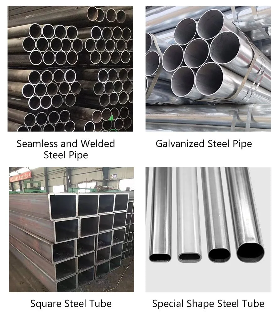 Building Material Industrial Seamless Cold Rolled Drawn Dom Stainless Ss Carbon Alloy Galvanized Round Square Rectangular Precision Steel Tube Tubing Pipe