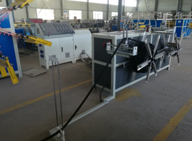 PP, PE Single-Wall Corrugated Pipe Machine