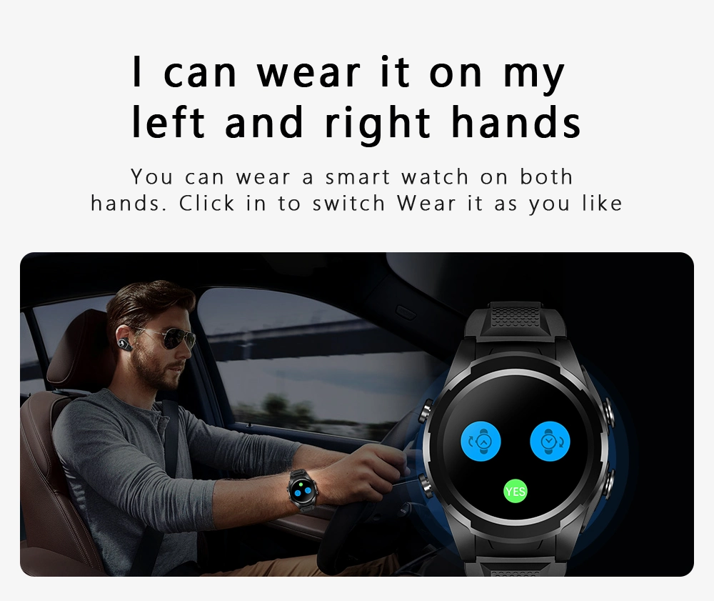 a 1.28-Inch, Full-Touch Smartwatch with a Round Screen Sw6