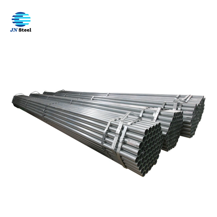 Brother BS 25mm Structural Steel Tube Longitudinal Welded Pre Gi Galvanized Steel Pipe 6 Meter Scaffolding Galvanized Round Pipe